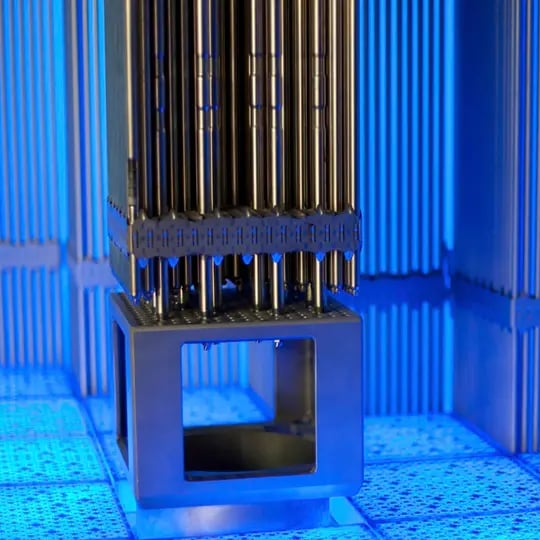 Oxiddicke der Reaktorplatte