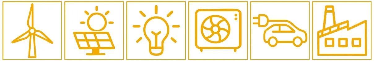 Sustainability icons - overview